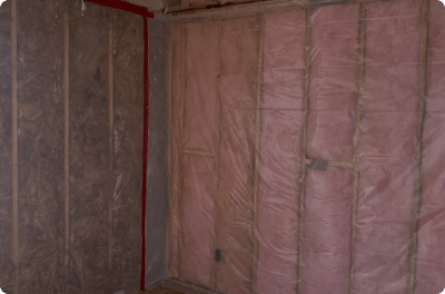 Insulation and vapour barrier